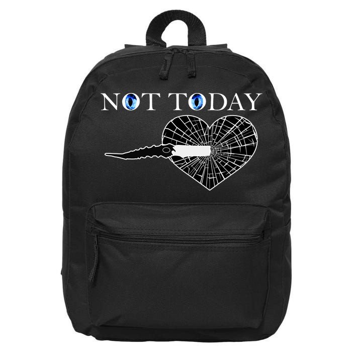 Not Today Night King Slayer 16 in Basic Backpack