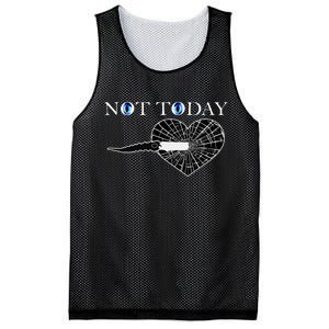 Not Today Night King Slayer Mesh Reversible Basketball Jersey Tank