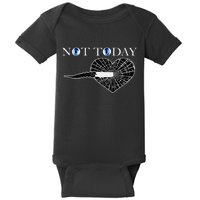 Not Today Night King Slayer Baby Bodysuit