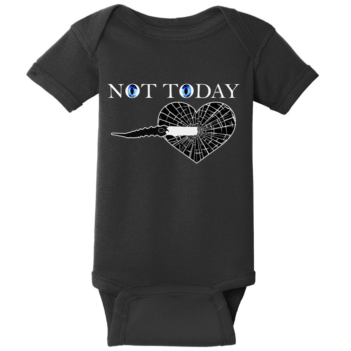 Not Today Night King Slayer Baby Bodysuit