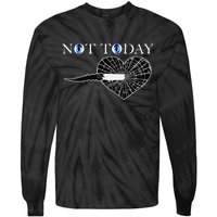 Not Today Night King Slayer Tie-Dye Long Sleeve Shirt