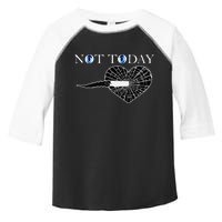 Not Today Night King Slayer Toddler Fine Jersey T-Shirt