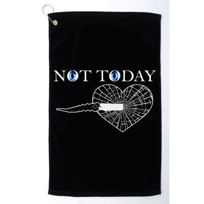 Not Today Night King Slayer Golf Towel