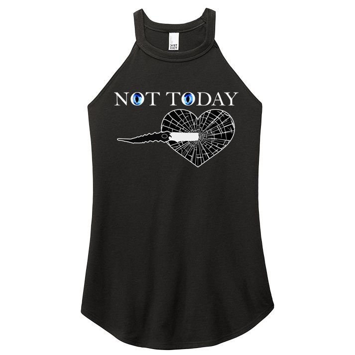 Not Today Night King Slayer Women's Perfect Tri Rocker Tank
