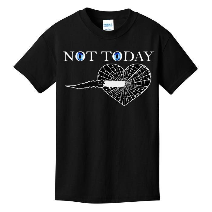 Not Today Night King Slayer Kids T-Shirt