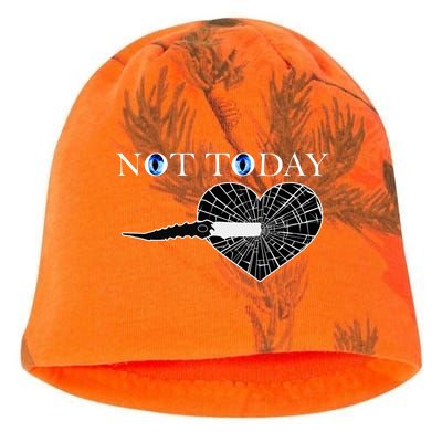 Not Today Night King Slayer Kati - Camo Knit Beanie