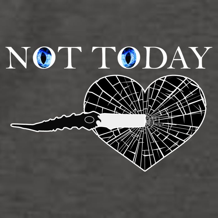 Not Today Night King Slayer Vector Backpack