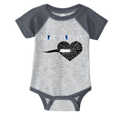 Not Today Night King Slayer Infant Baby Jersey Bodysuit