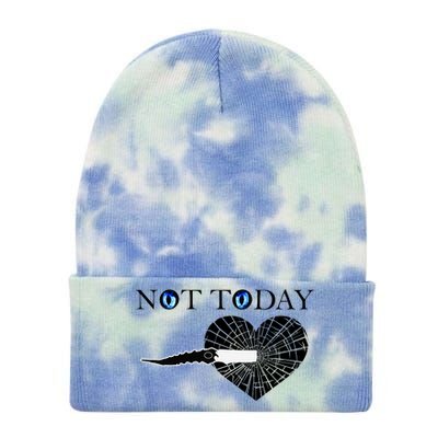 Not Today Night King Slayer Tie Dye 12in Knit Beanie