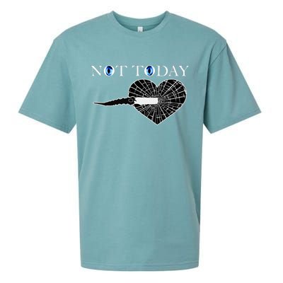 Not Today Night King Slayer Sueded Cloud Jersey T-Shirt