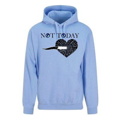 Not Today Night King Slayer Unisex Surf Hoodie