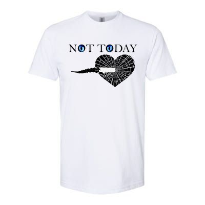 Not Today Night King Slayer Softstyle CVC T-Shirt