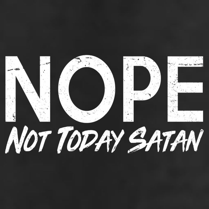 Not Today Satan Adult Drive Performance Visor