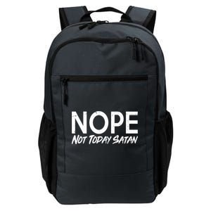 Not Today Satan Daily Commute Backpack