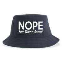 Not Today Satan Sustainable Bucket Hat