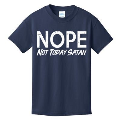 Not Today Satan Kids T-Shirt