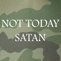 Not Today Satan Funny Devil Legacy Tie Dye Trucker Hat