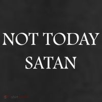 Not Today Satan Funny Devil 11oz C Handle Ceramic Mug