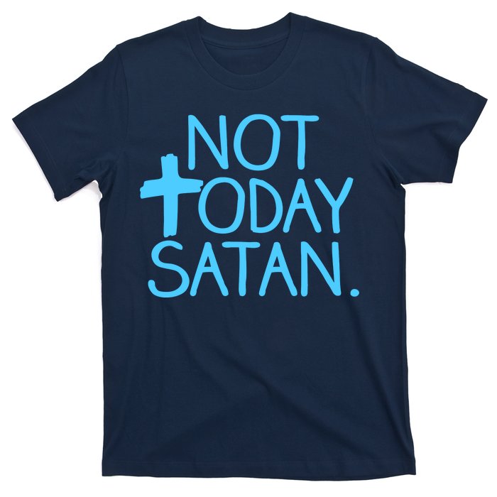 Not Today Satan Jesus Cross T-Shirt