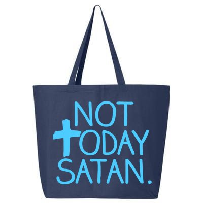 Not Today Satan Jesus Cross 25L Jumbo Tote