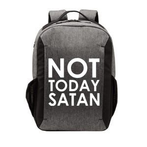 Not Today Satan Text Logo Vector Backpack