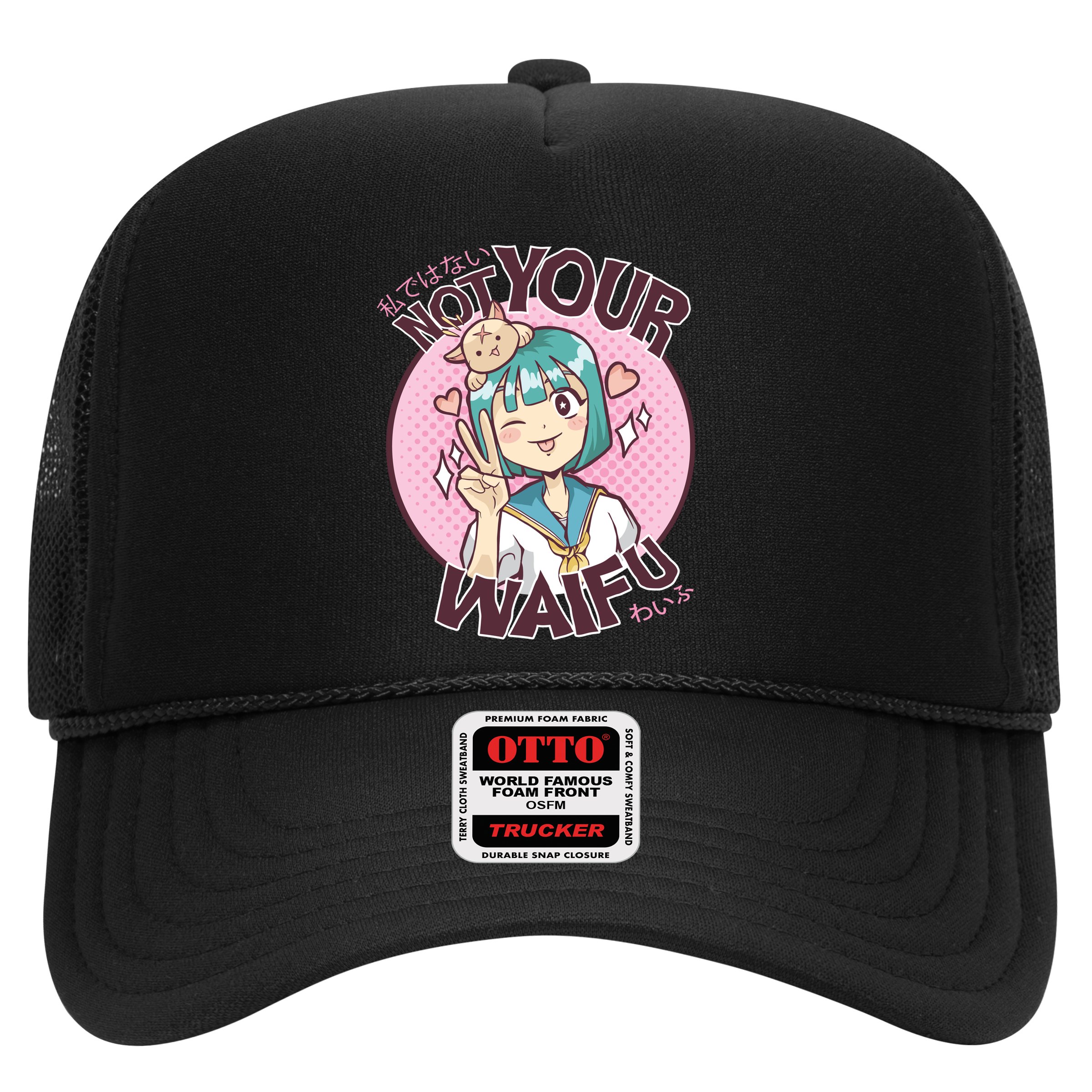 Not Your Waifu Anime Trucker Hat