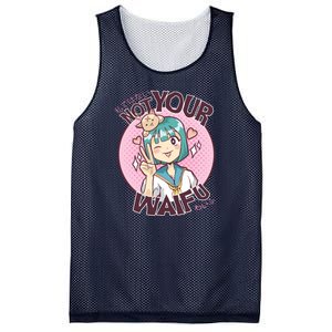 Not Your Waifu Anime Mesh Reversible Basketball Jersey Tank