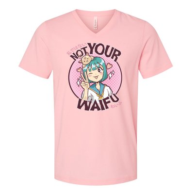 Not Your Waifu Anime V-Neck T-Shirt