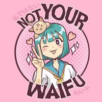 Not Your Waifu Anime Premium T-Shirt