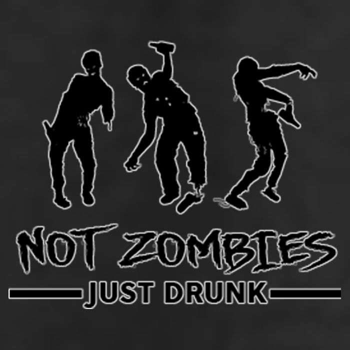 Not Zombies Just Drunk Cool Comfort Performance Bucket Hat