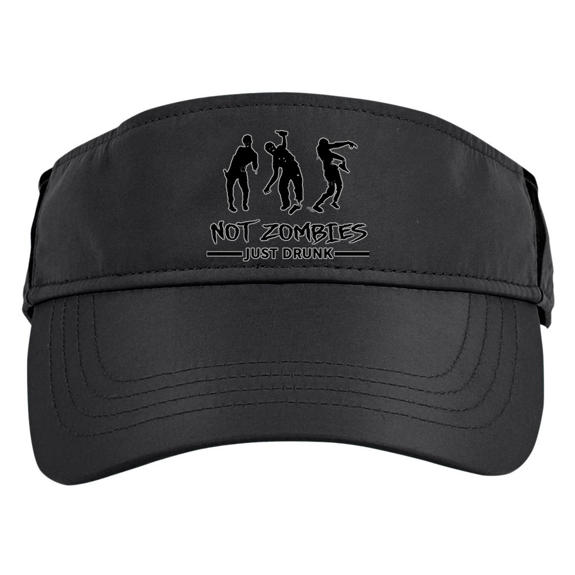 Not Zombies Just Drunk Adult Drive Performance Visor