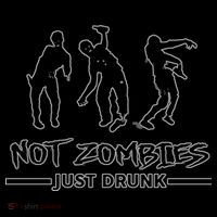 Not Zombies Just Drunk Cooling Performance Long Sleeve Crew