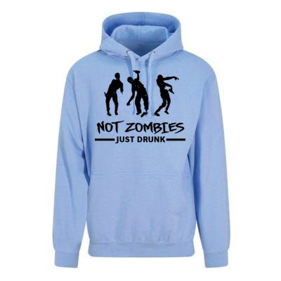 Not Zombies Just Drunk Unisex Surf Hoodie