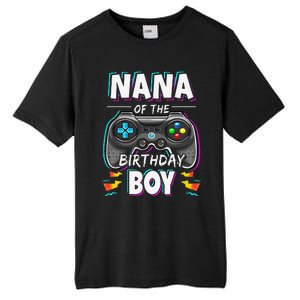 Nana Of The Birthday Boy Video Game Bday Party Gamer Tall Fusion ChromaSoft Performance T-Shirt