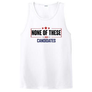 None Of These Candidates 2024 Funny Election PosiCharge Competitor Tank