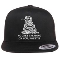 No Ones Treading On You Sweetie Flat Bill Trucker Hat