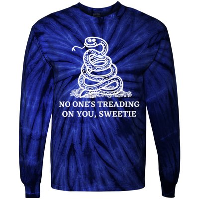 No Ones Treading On You Sweetie Tie-Dye Long Sleeve Shirt