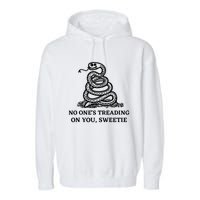 No Ones Treading On You Sweetie Garment-Dyed Fleece Hoodie