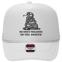 No Ones Treading On You Sweetie High Crown Mesh Back Trucker Hat