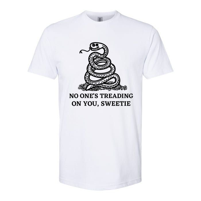 No Ones Treading On You Sweetie Softstyle CVC T-Shirt