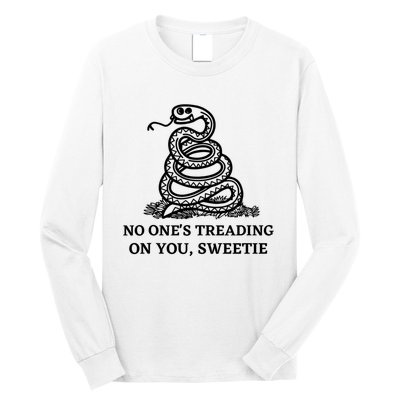 No Ones Treading On You Sweetie Long Sleeve Shirt