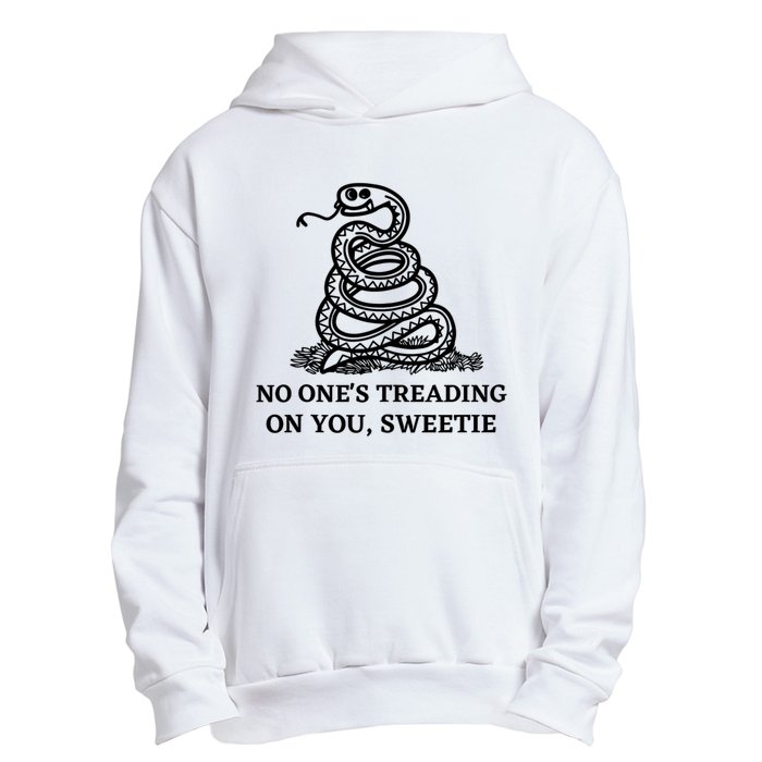 No Ones Treading On You Sweetie Urban Pullover Hoodie