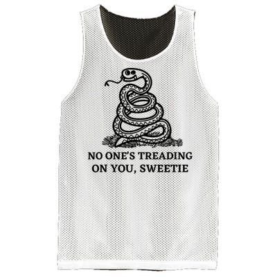 No Ones Treading On You Sweetie Mesh Reversible Basketball Jersey Tank