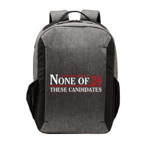 None Of These Candidates 2024 Funny Presidential Election Vector Backpack