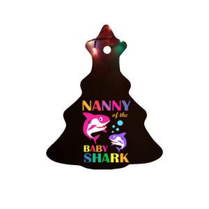 Nanny Of The Baby Birthday Shark Nanny Shark Mother's Day Ceramic Tree Ornament