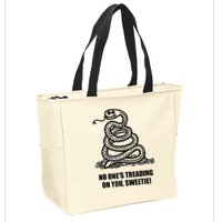 No One's Treading On You Sweetie Zip Tote Bag