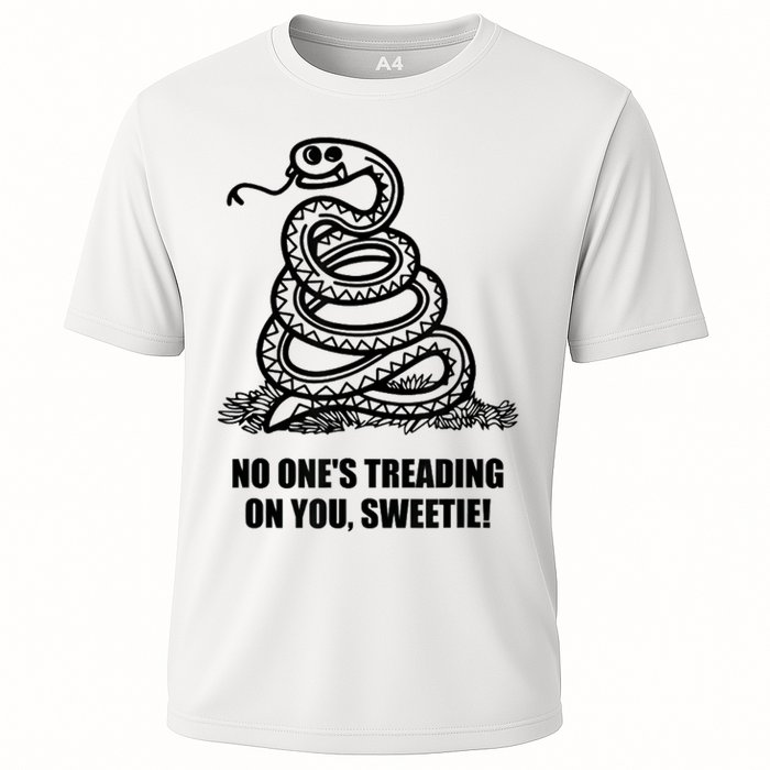 No One's Treading On You Sweetie Cooling Performance Crew T-Shirt