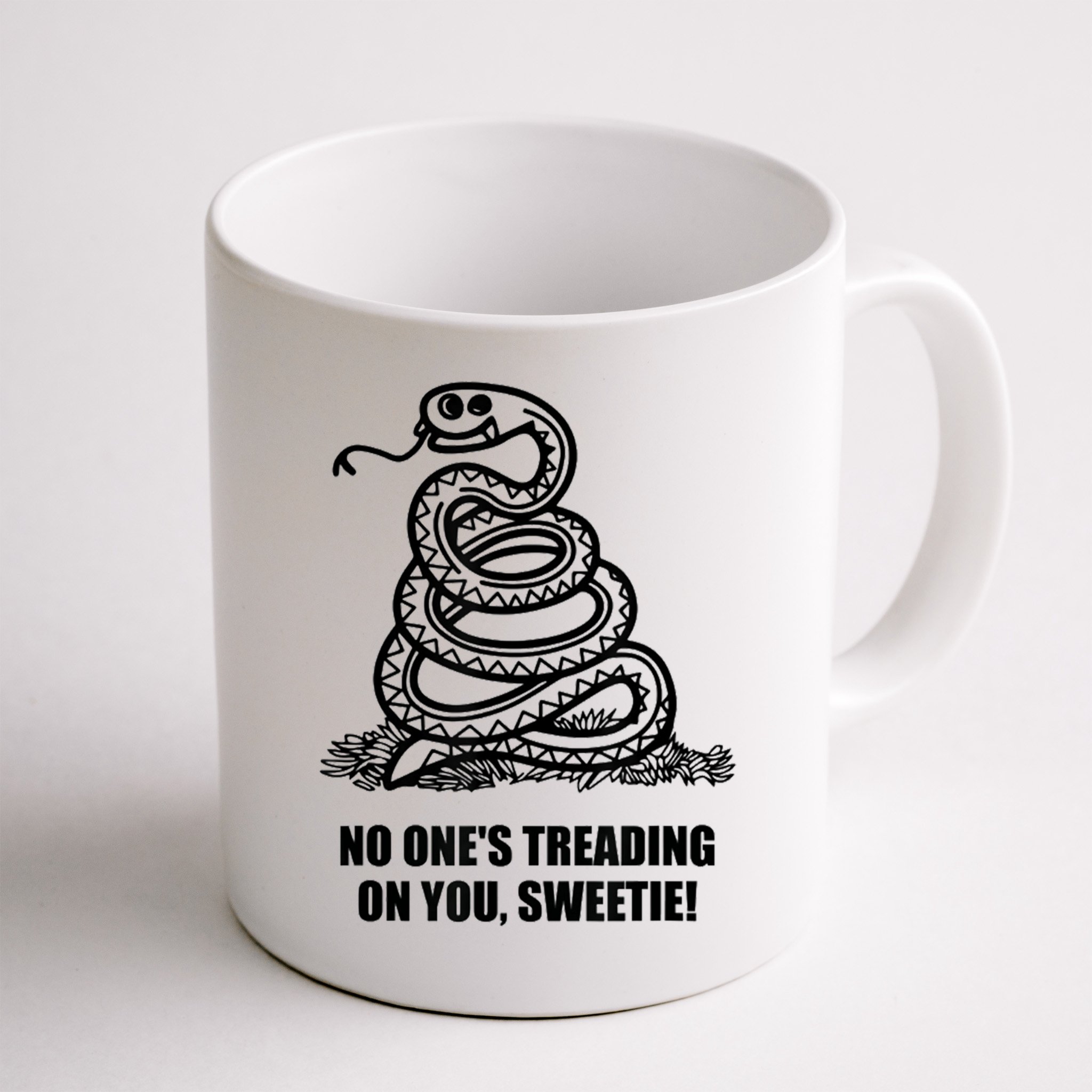 No One's Treading On You Sweetie Mug