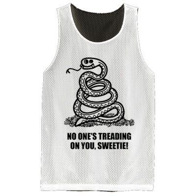 No One's Treading On You Sweetie Mesh Reversible Basketball Jersey Tank