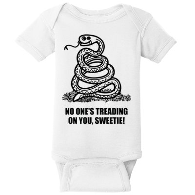 No One's Treading On You Sweetie Baby Bodysuit